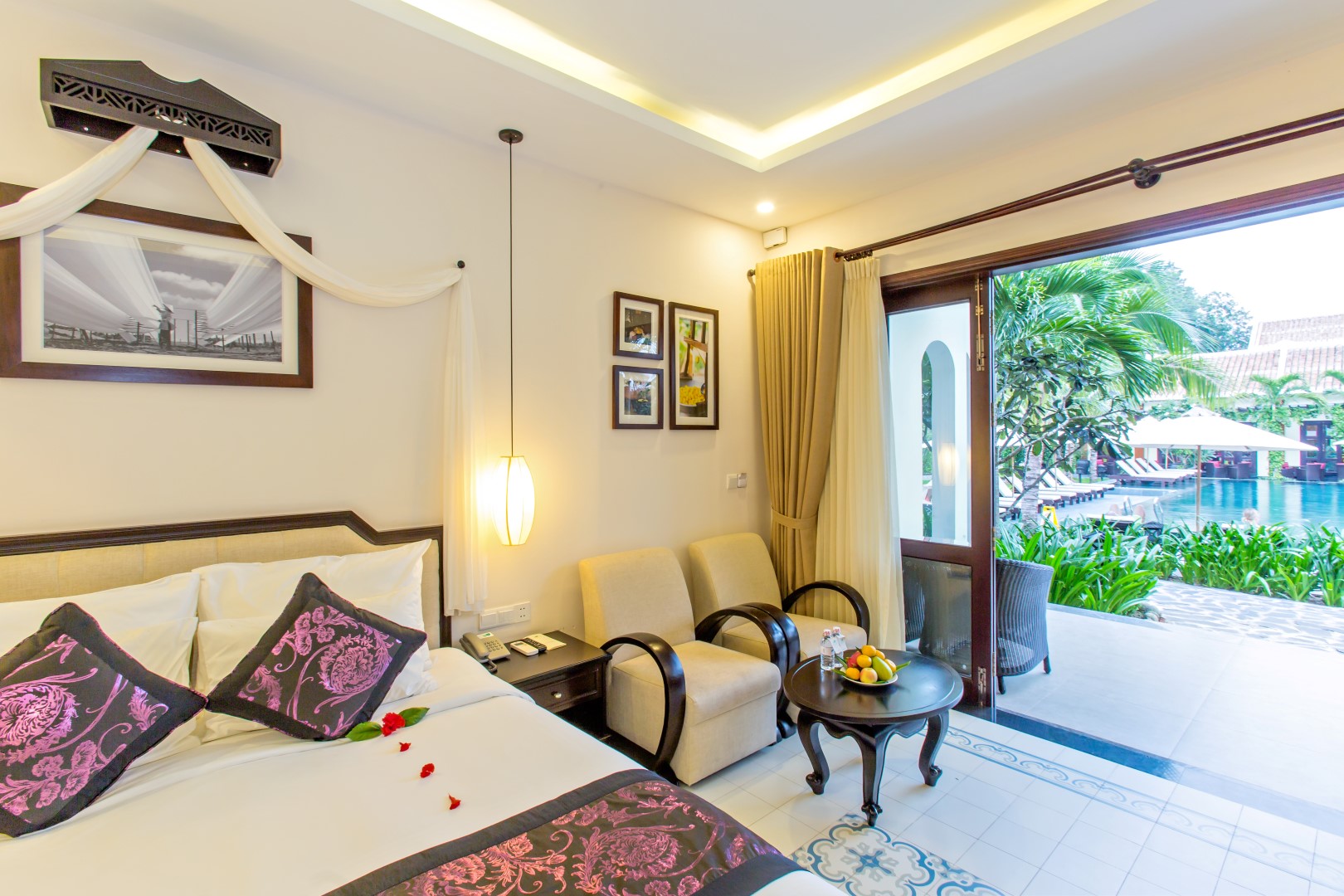 Twin room, deluxe, premium