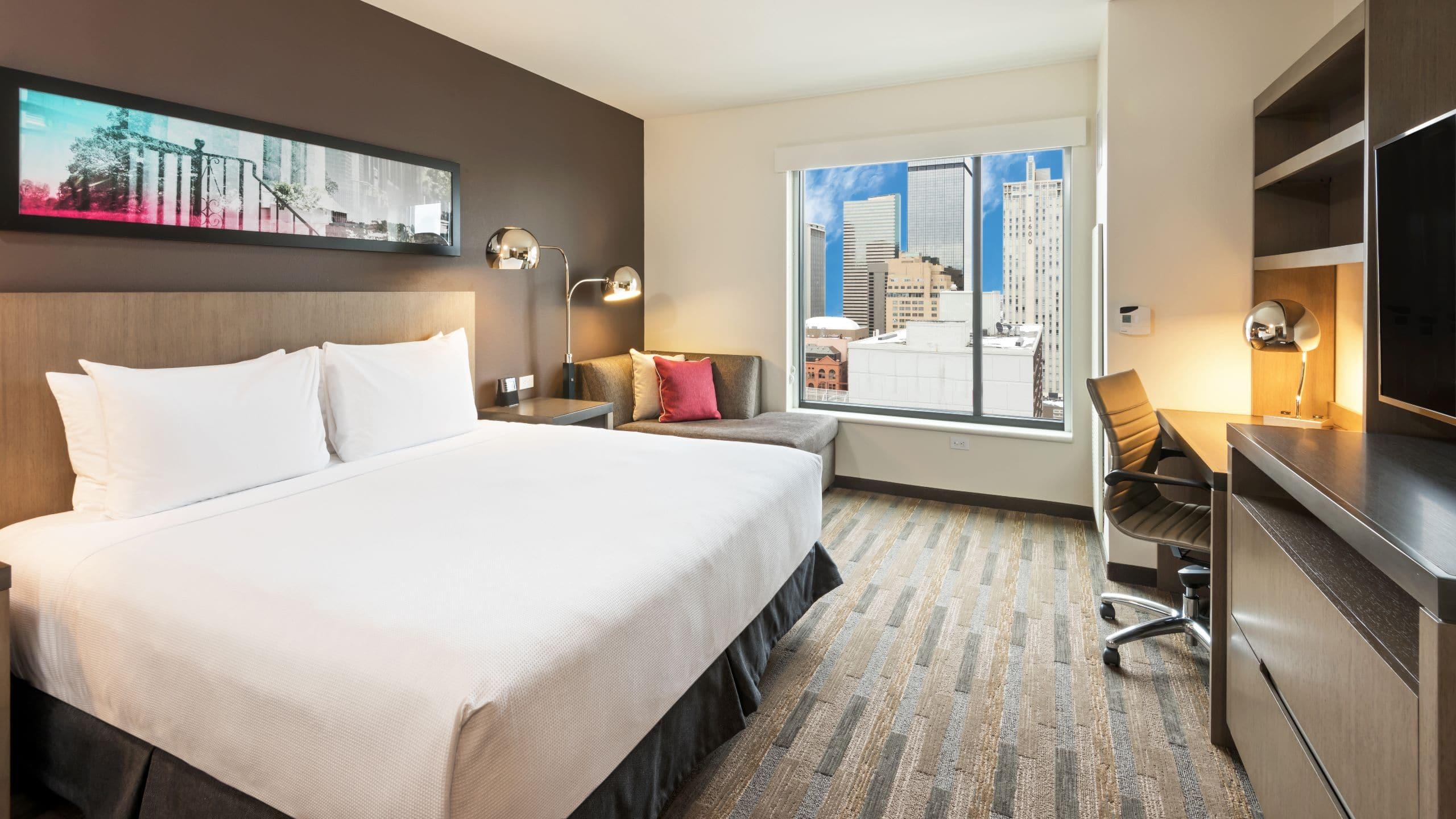 Hyatt House Denver Downtown Room Type - DOUBLE KING SIZE BED