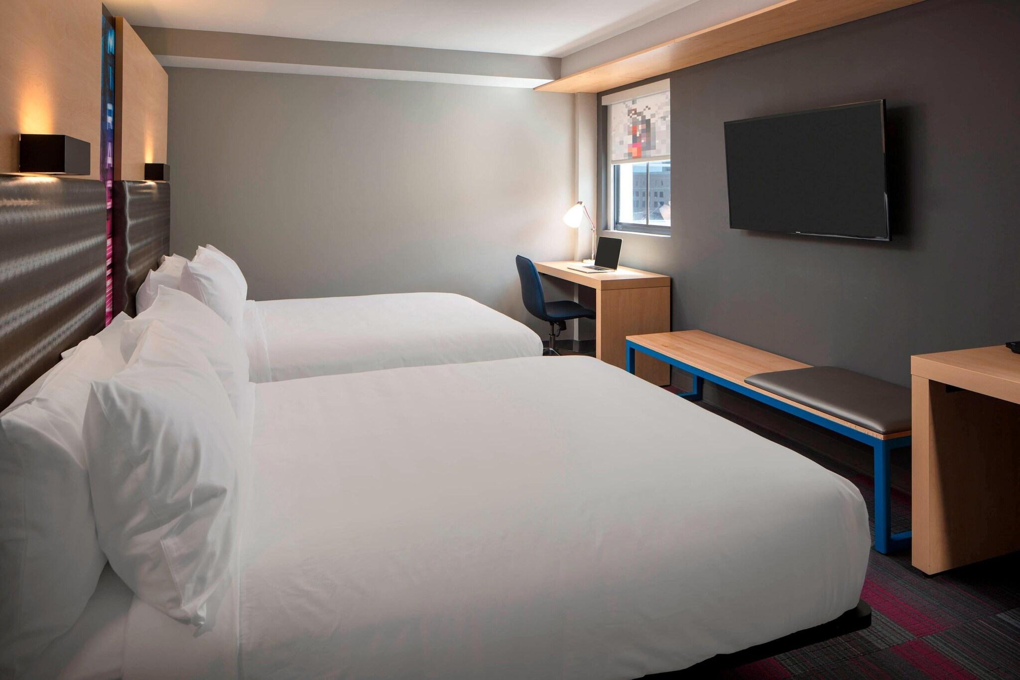 Chambre avec 2 lits