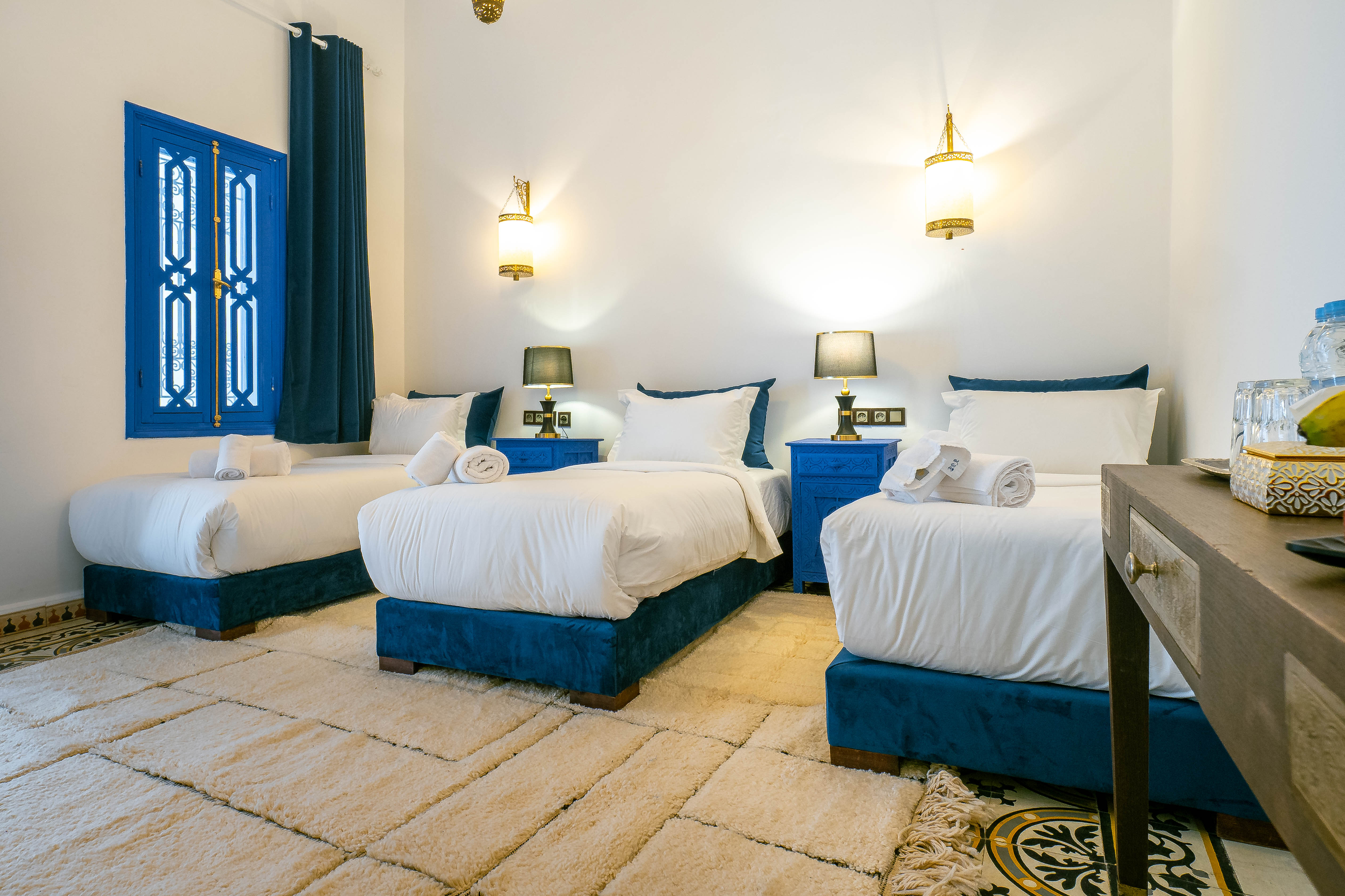 Chambre triple, deluxe