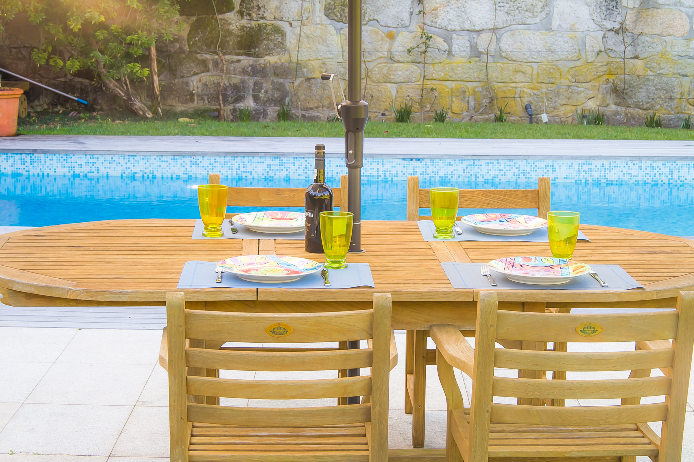 Oporto Garden Pool House