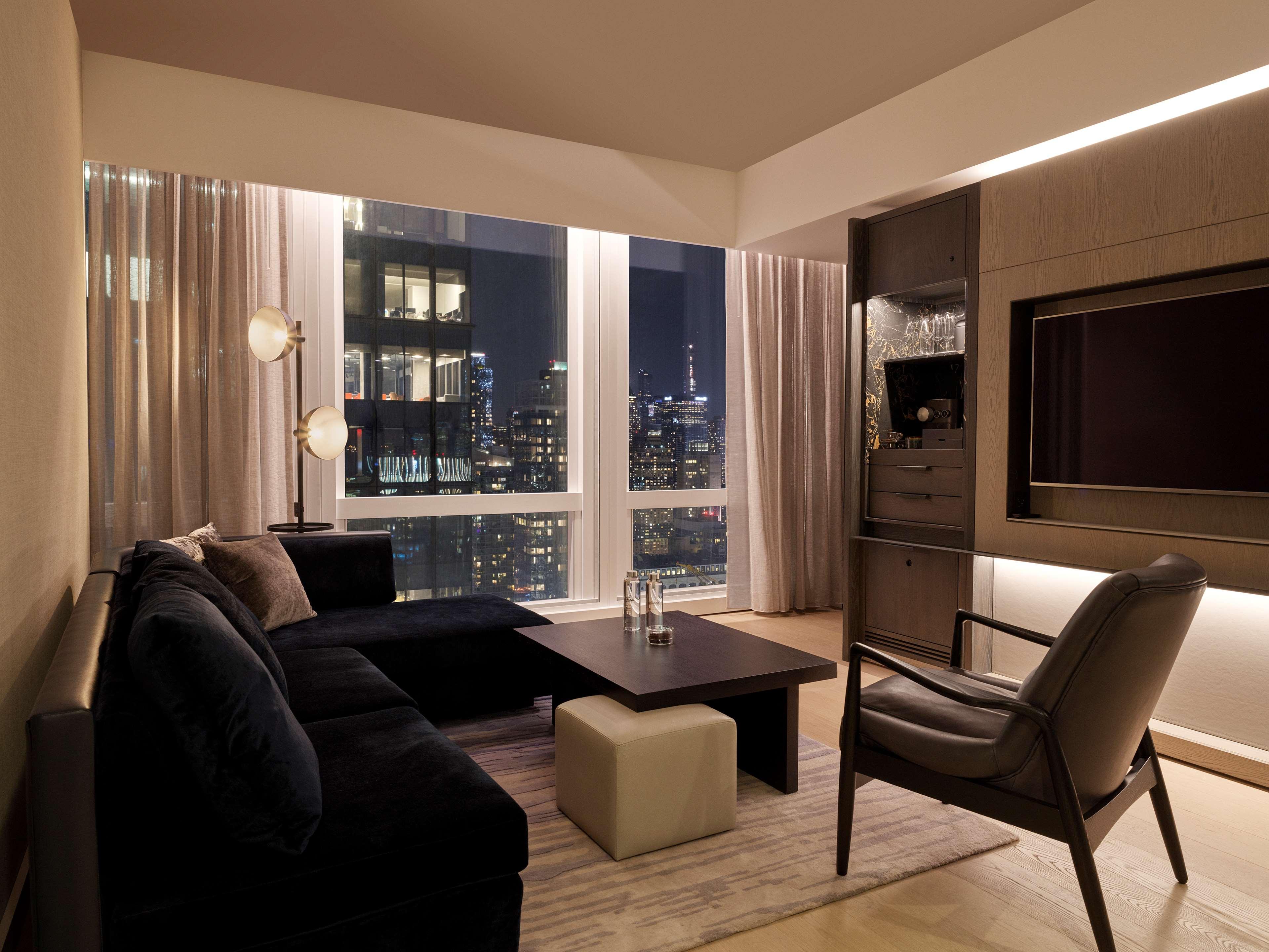 Suite, vue sur la ville