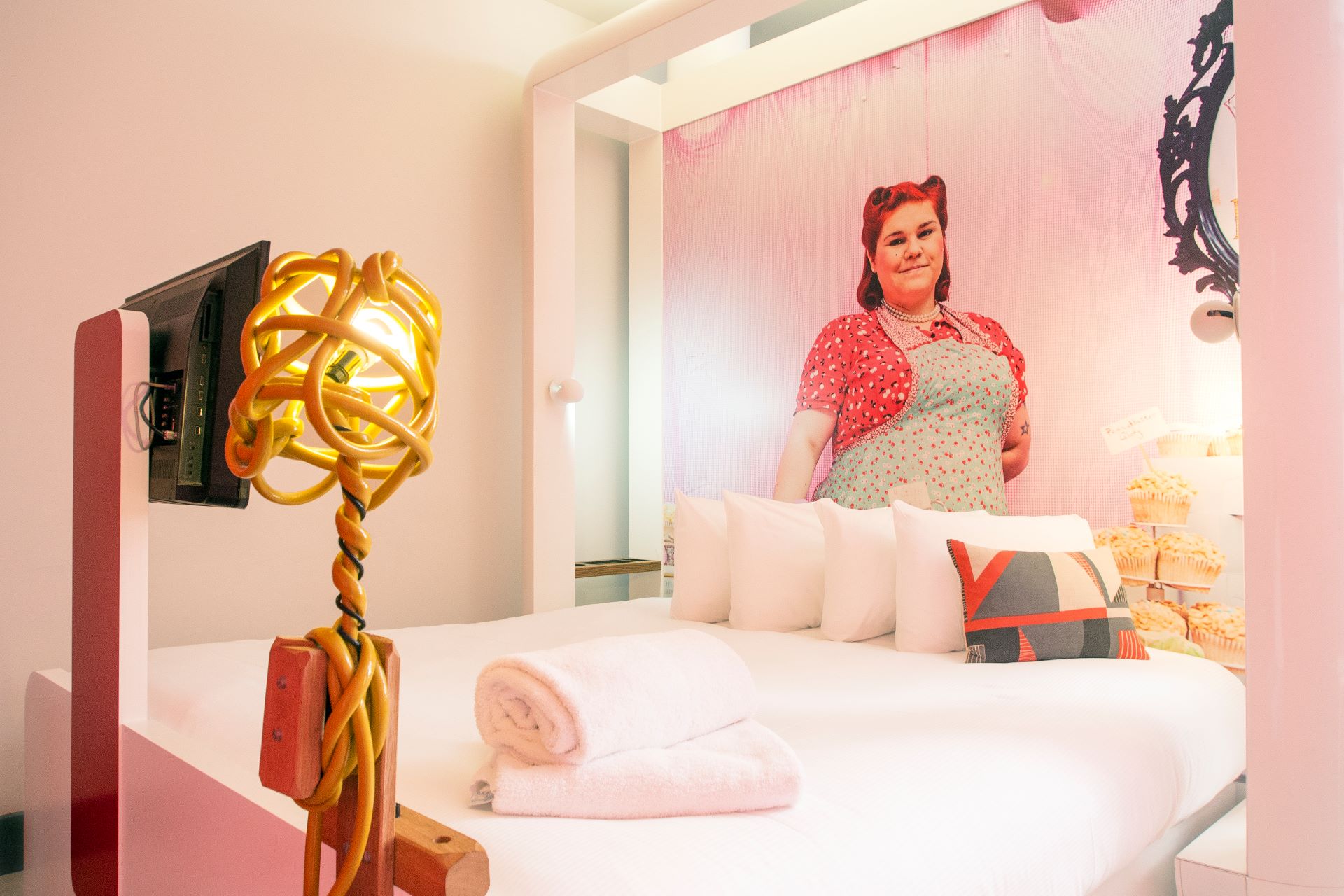 Chambre double, sans vue