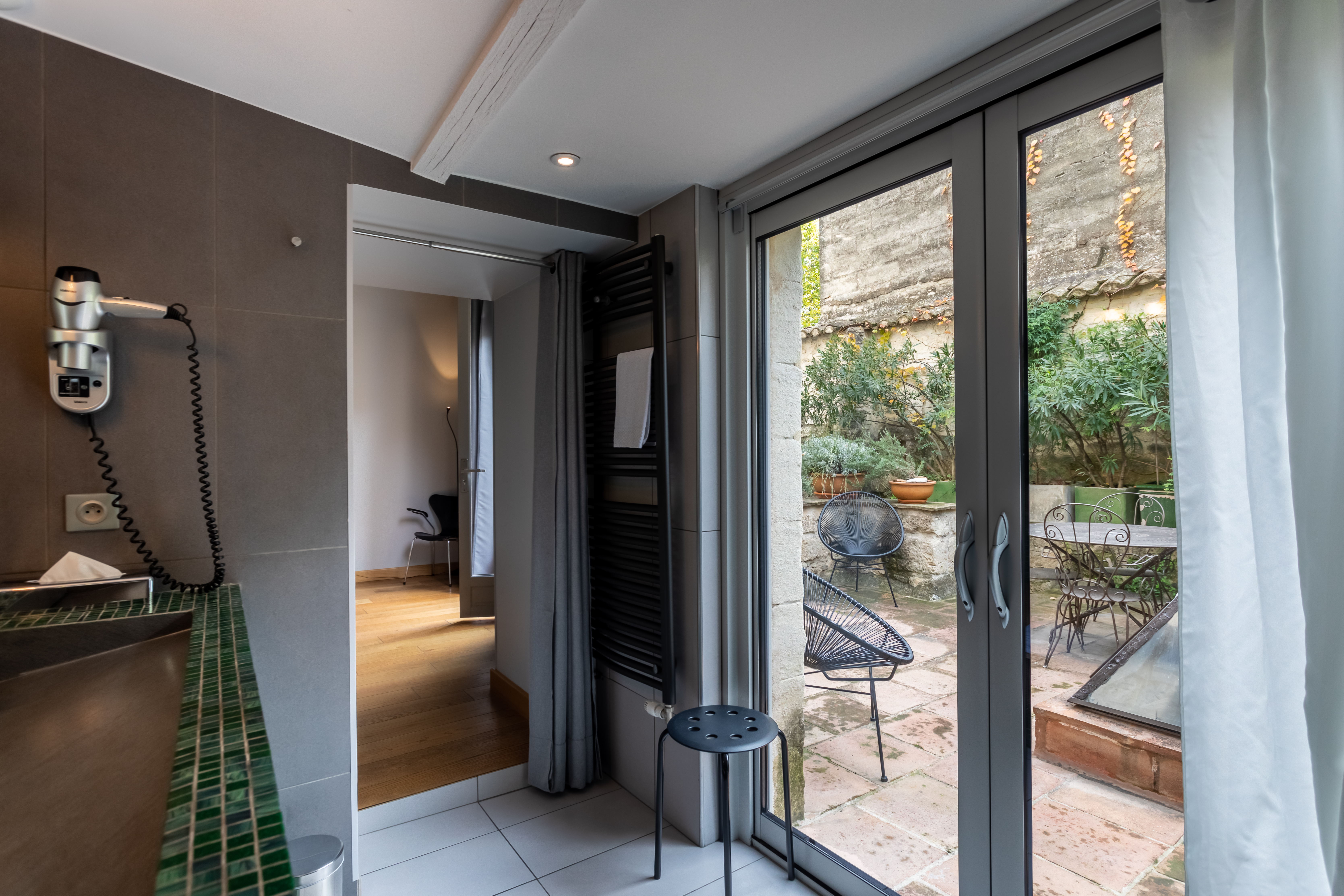 Chambre double, supérieure, terrasse