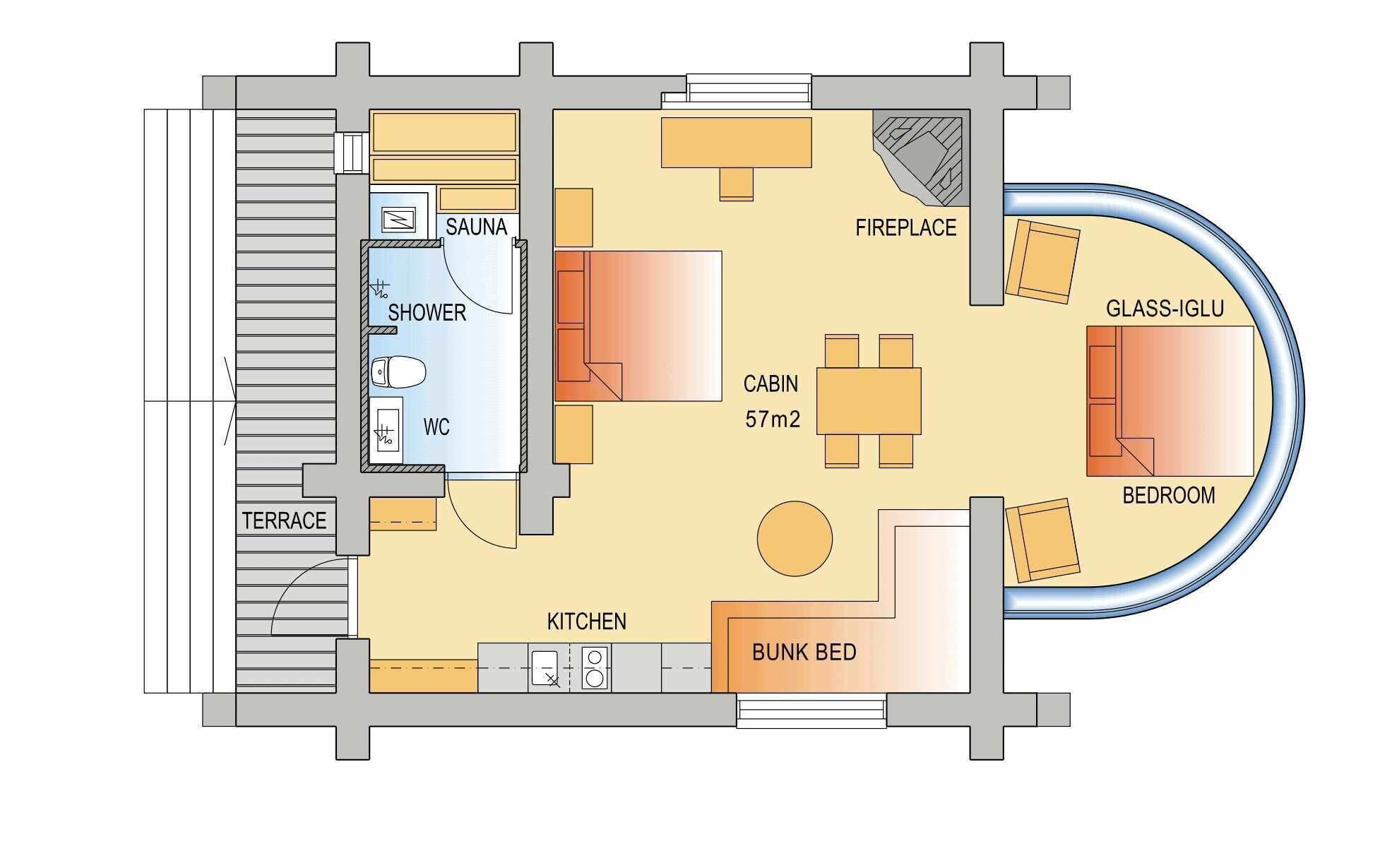 Kakslauttanen Arctic Resort East Village by null
