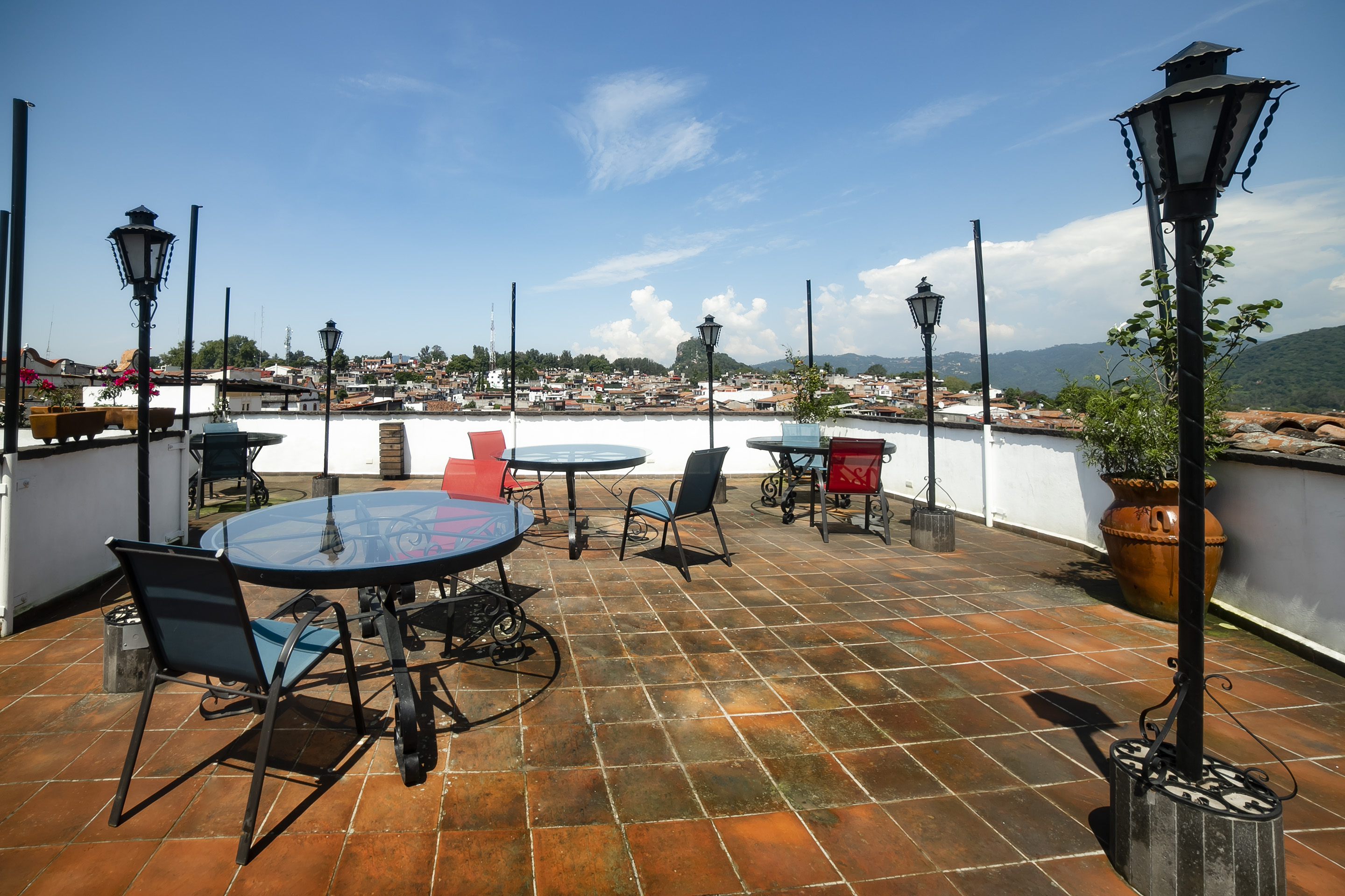 Terrace, Collection O Hotel Valle Bonito, Valle de Bravo, Valle de Bravo