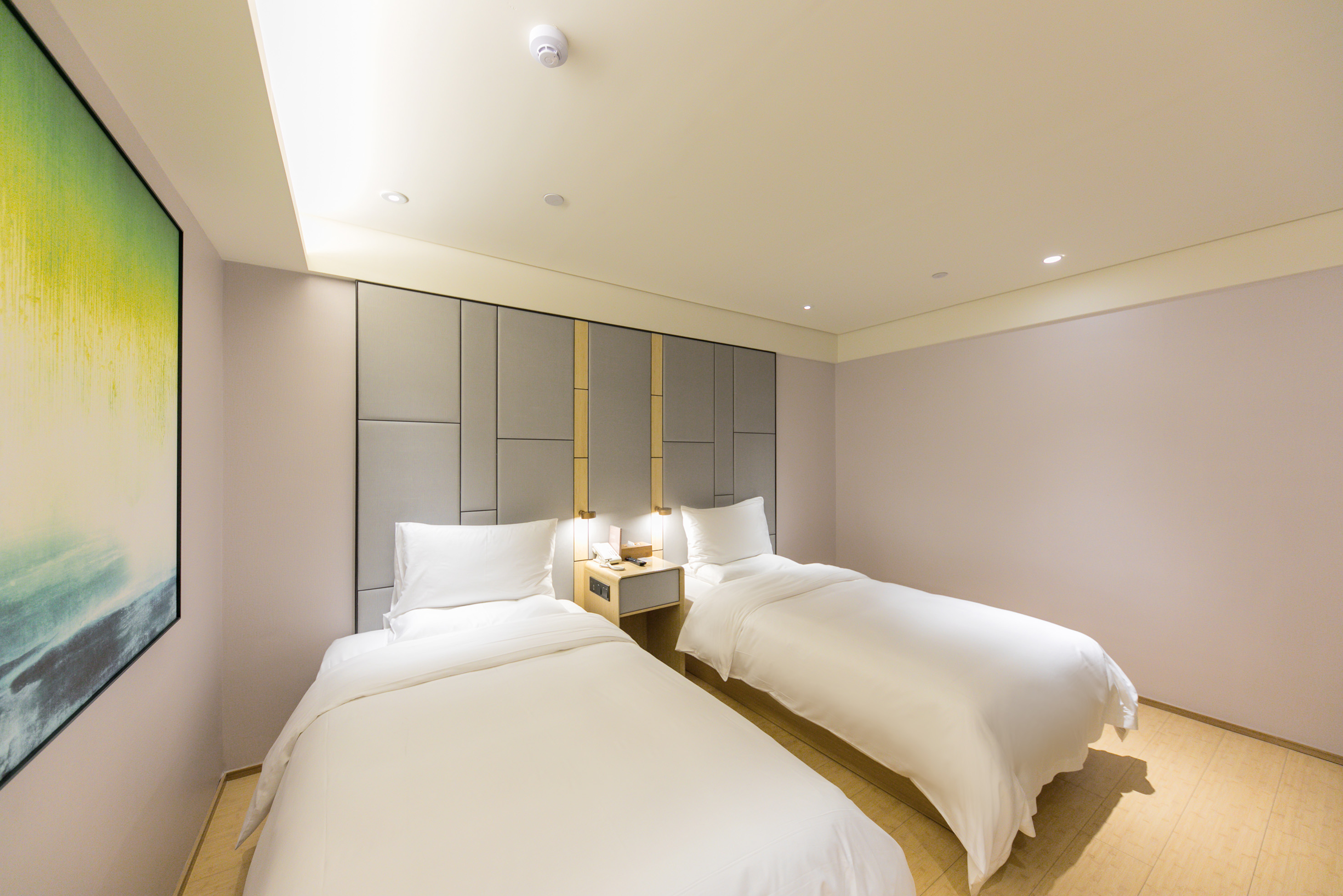 Chambre avec 2 lits
