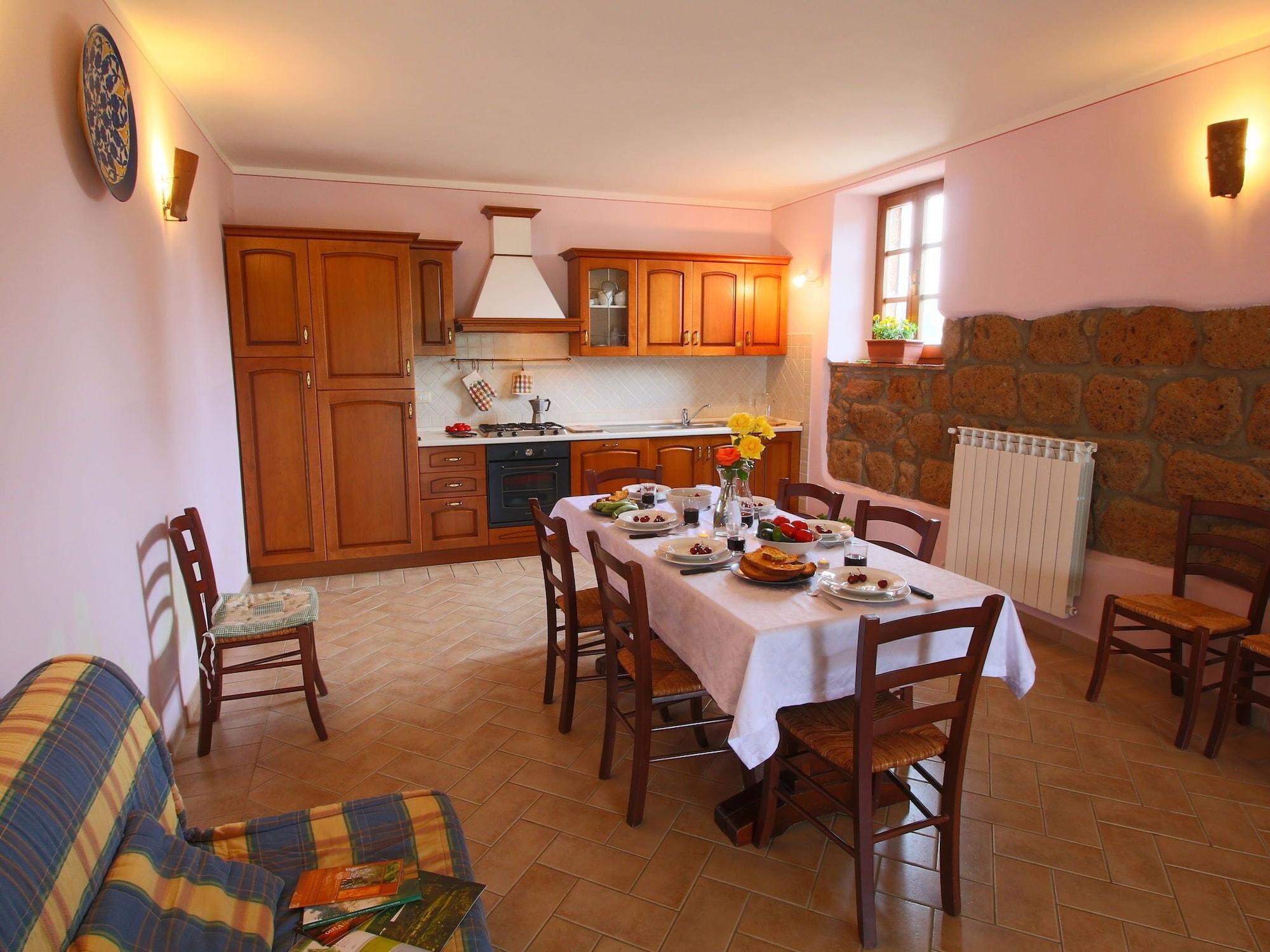 Farmhouse in Sorano SwimmingPool Terrace Barbecue