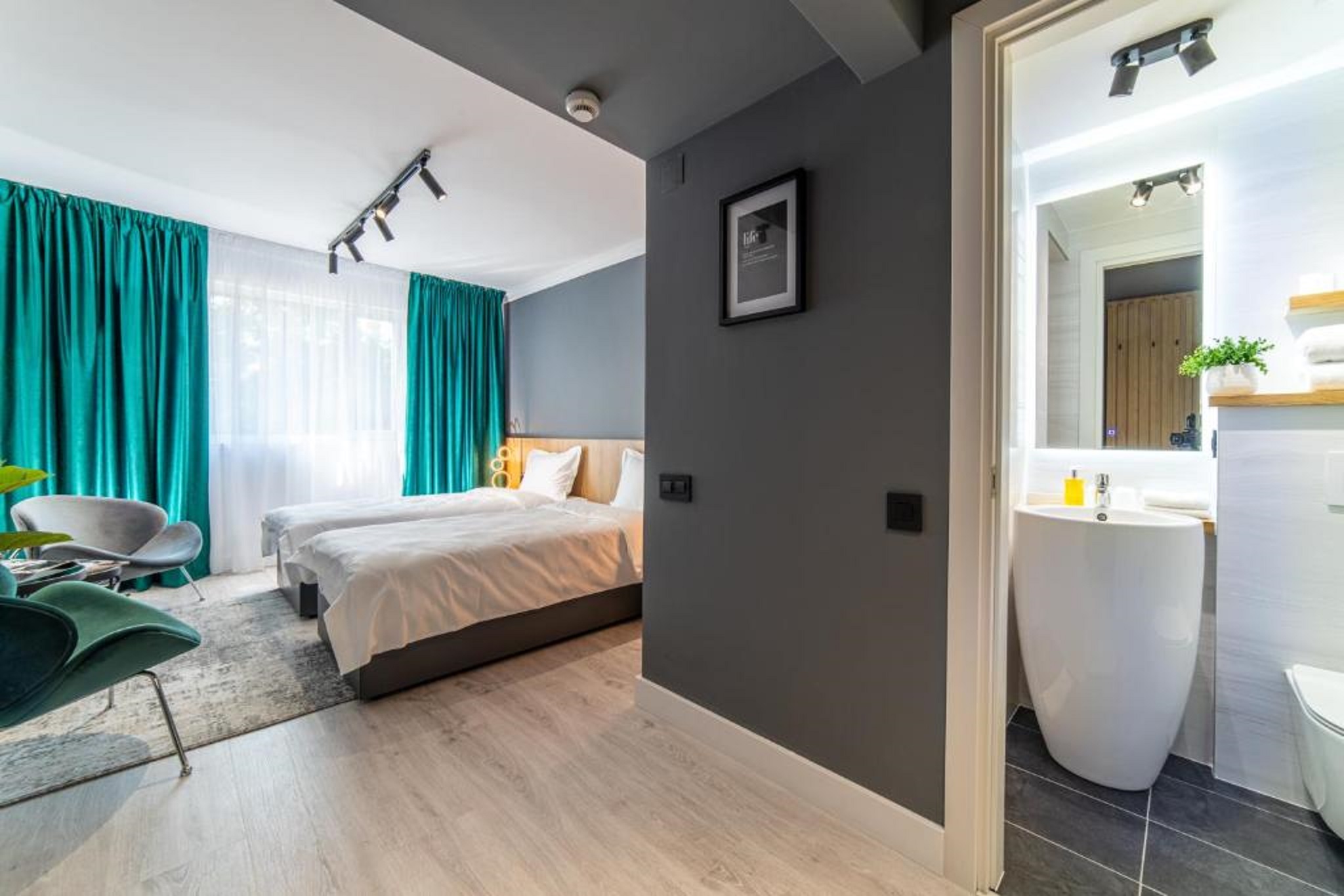 Zimmer mit 2 einzelbetten