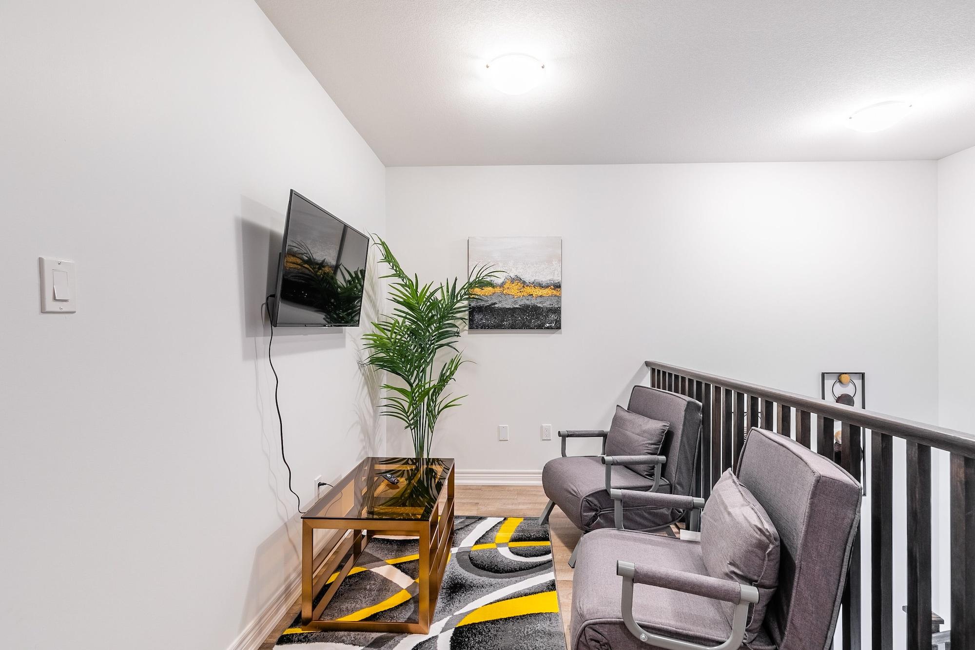 Room 3, Waterfront 5br Townhouse Hot Tub Sauna, Hamilton