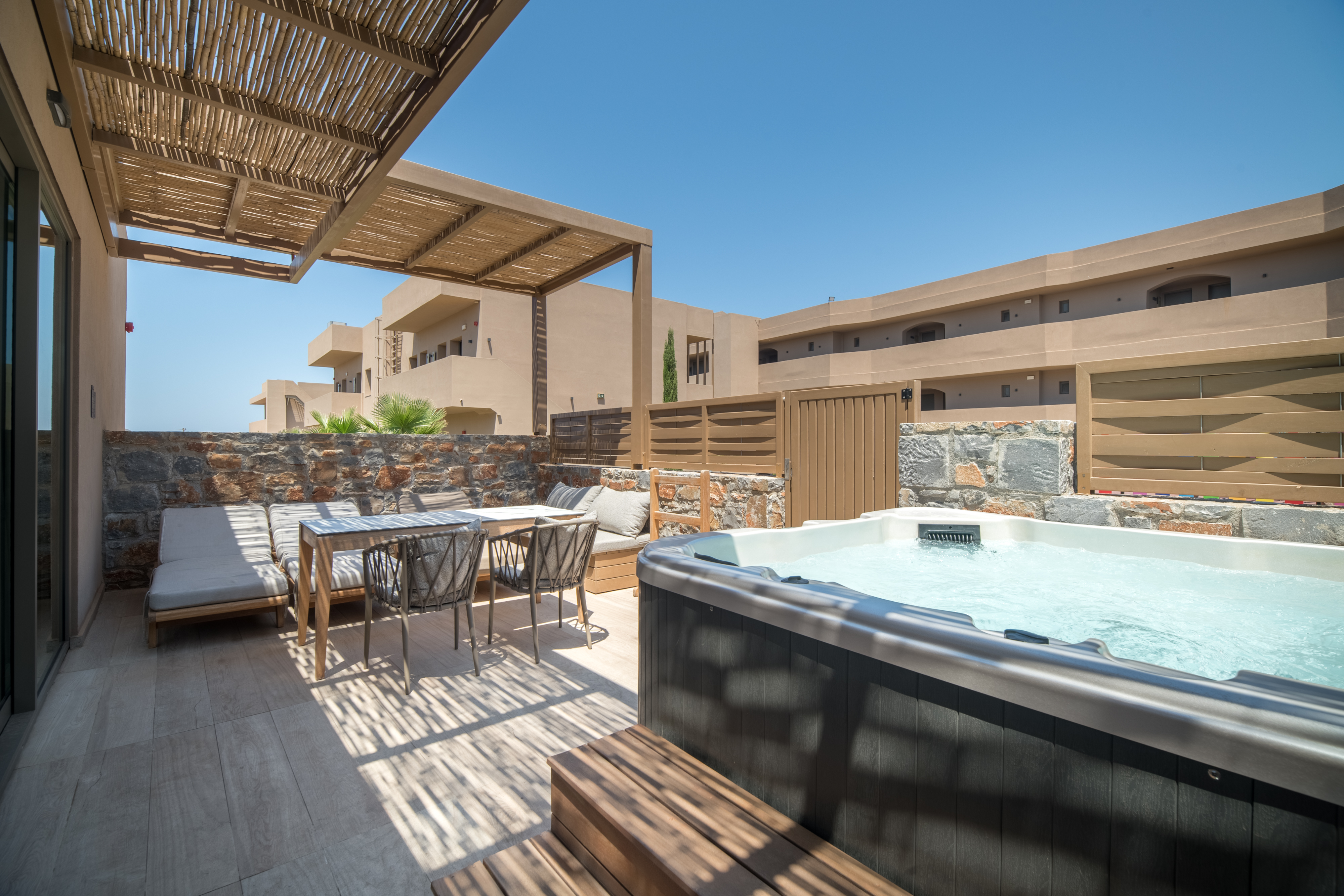 Suite, pequeña, junior, bañera hidromasaje