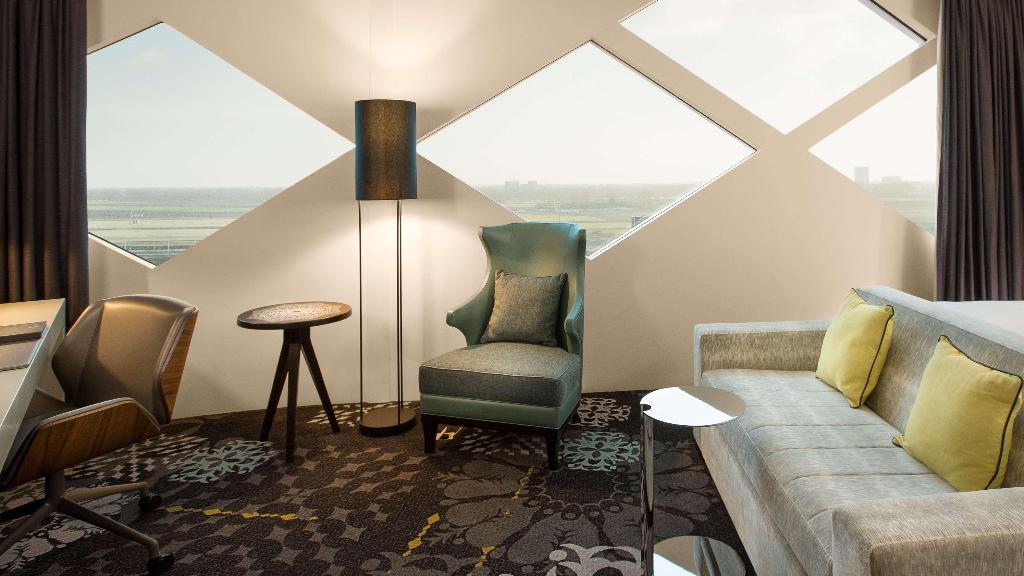 Галерея изображений Hilton Amsterdam Airport Schiphol