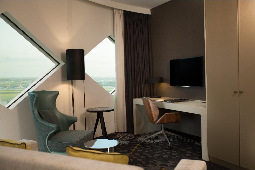 Галерея изображений Hilton Amsterdam Airport Schiphol