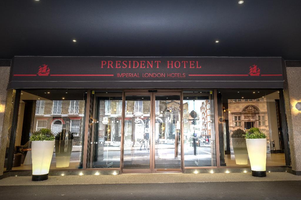 Hotel President, Großbritannien, London. Großes 18