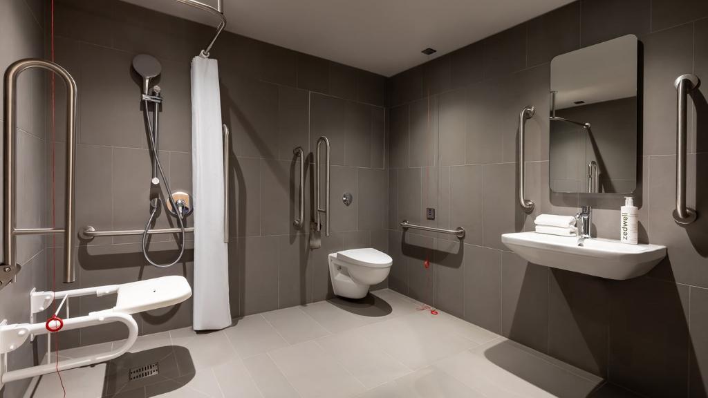 Hotel Zedwell Underground Tottenham Court Road, Großbritannien, London. Großes 1