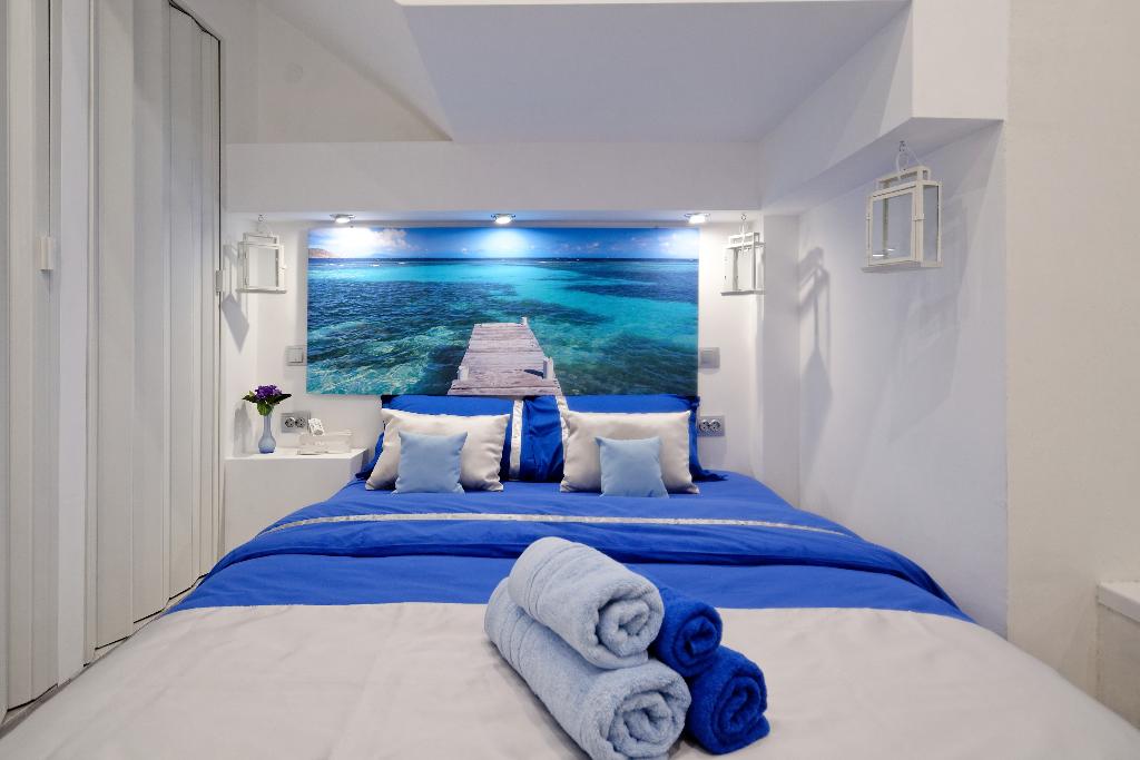 Santorini Style In Athens Greece