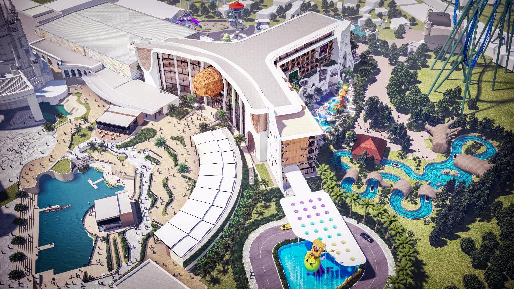 The Land of Legends Nickelodeon Theme Park