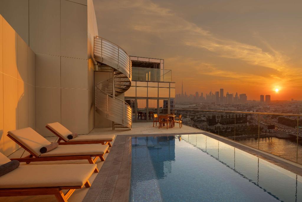 Hotel Hilton Dubai Creek Hotel & Residences, Vereinigte Arabische Emirate, Dubai. Großes 22