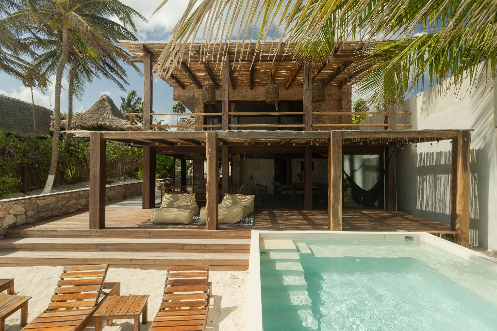 Casa Aakbal Tulum, vista principal