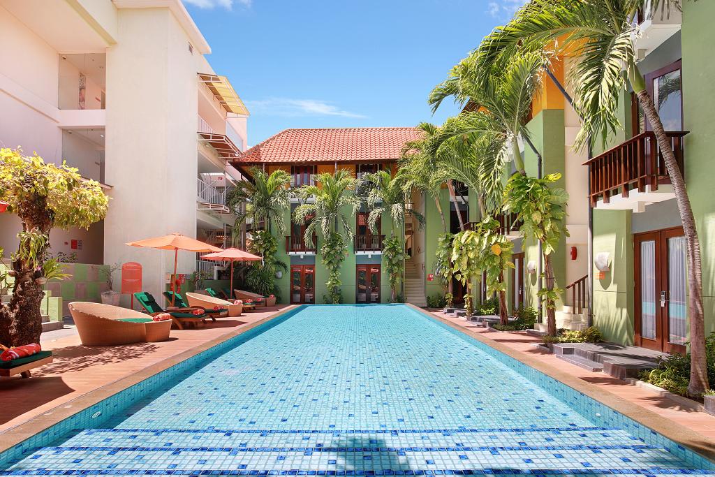 Hotel HARRIS Hotel Kuta Tuban Bali, Indonesien, Tuban Beach. Großes 1