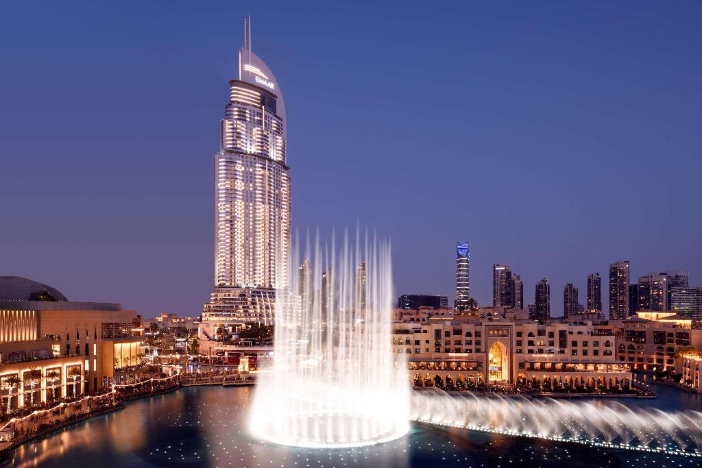 Hotel Address Downtown, Vereinigte Arabische Emirate, Dubai. Großes 81
