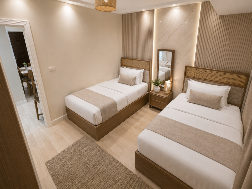 Skyline Luxury Suites 5 Mins From Cairo Airport