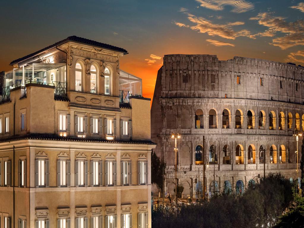 Hotel Palazzo Manfredi-Small Luxury Hotels of the World, Italien, Rom. Großes 11