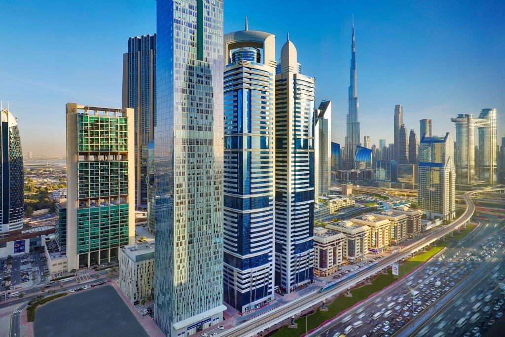 Hotel Residence Inn By Marriott  Sheikh Zayed Road, Vereinigte Arabische Emirate, Dubai. Großes 1