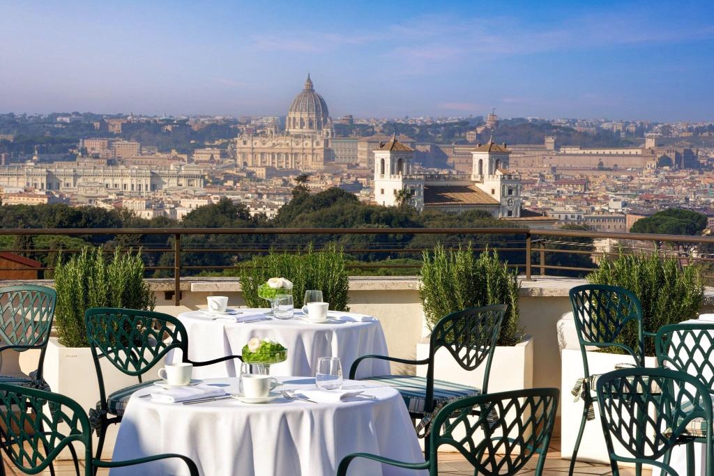 Rome Marriott Grand Hotel Flora, Via Veneto & Villa Borghese