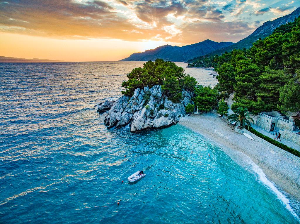 Hotel Bluesun Hotel Marina, Kroatien, Brela. Großes 50