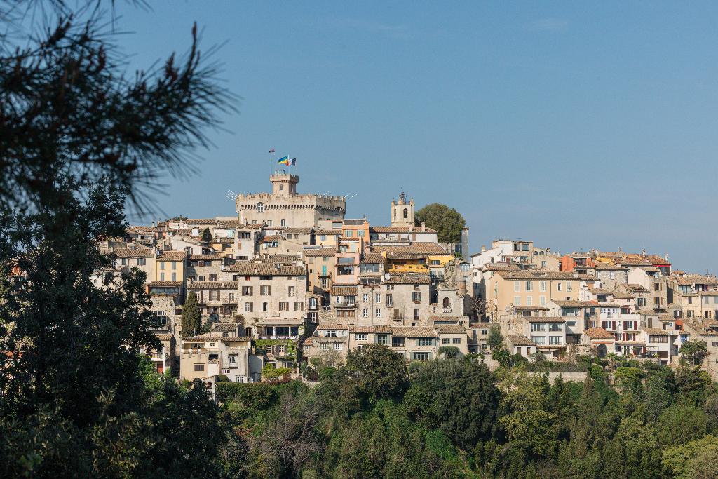 Hotel Chateau le Cagnard, Frankreich, Cagnes-sur-Mer. Großes 8