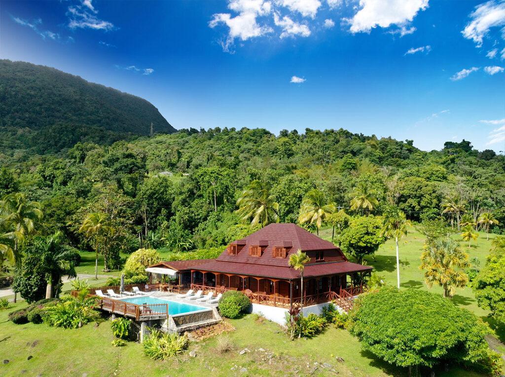 Le Jardin Malanga, vista principal