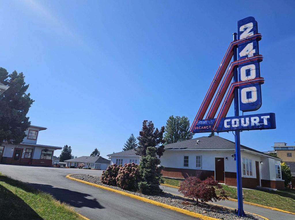 Hotel 2400 Motel Vancouver, Kanada, Vancouver. Großes 2