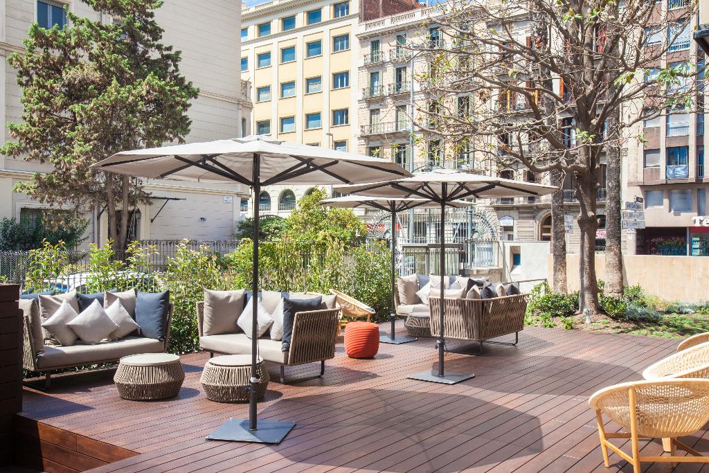 Eurostars Barcelona Central - Terrace