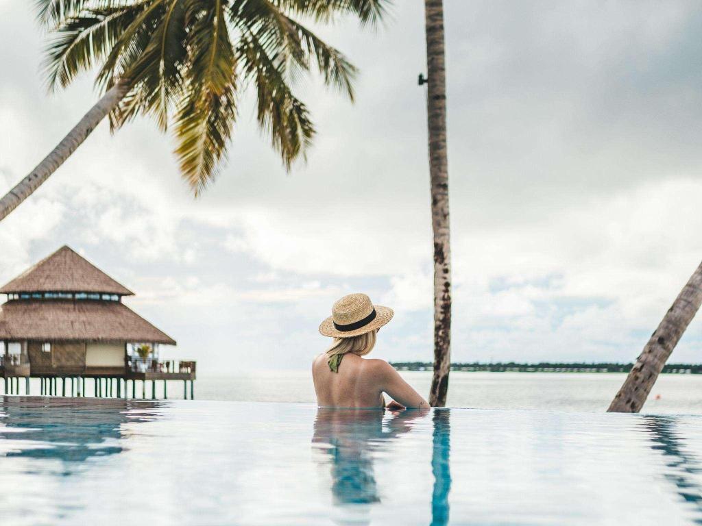 Hotel Reethi Faru, Bio Luxury Resort, Malediven, Filaidhoo. Großes 2