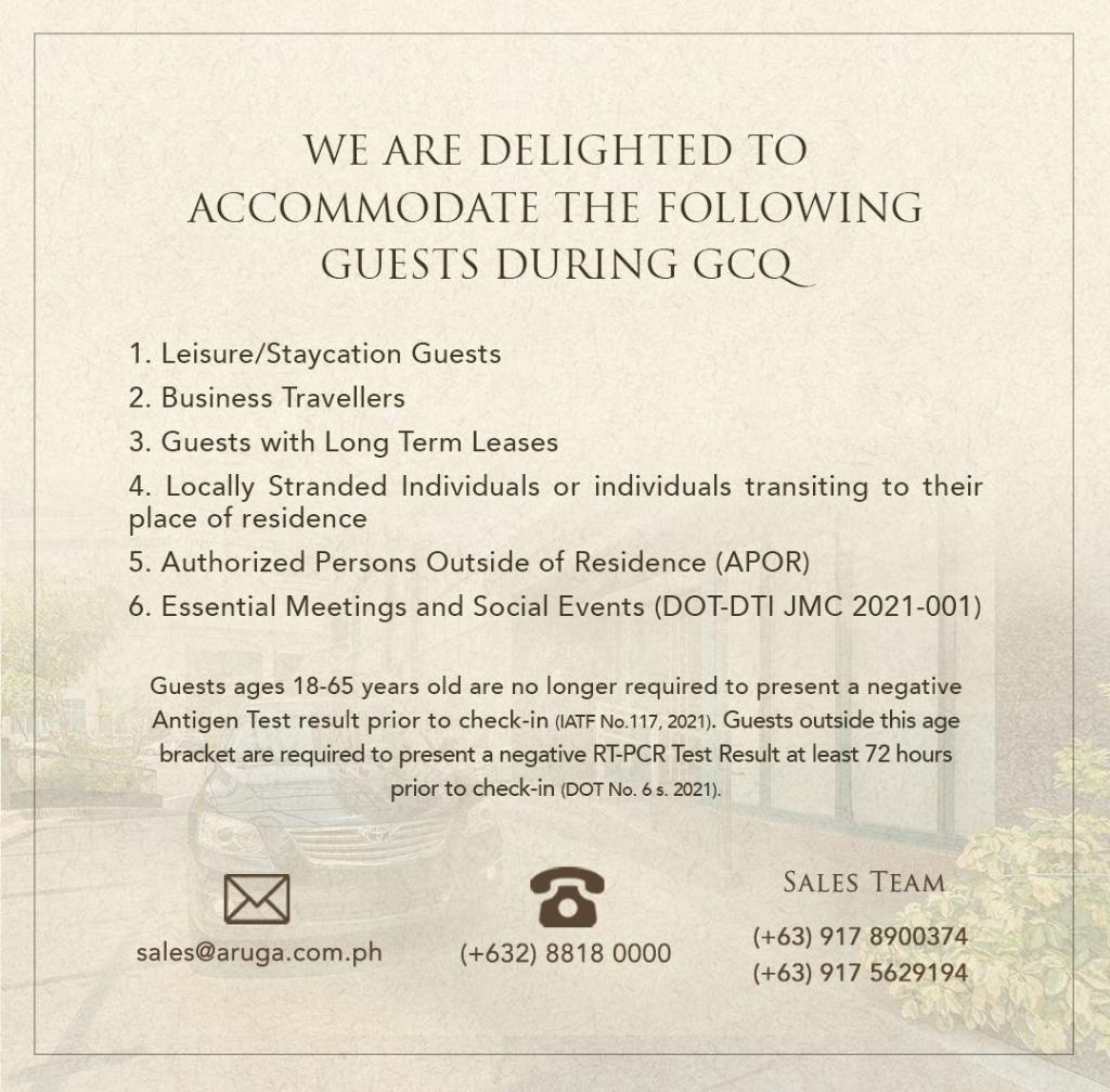 Aruga By Rockwell Hotel