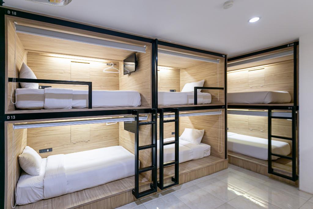 Hotel The Bedrooms Hostel Pattaya, Thailand, Pattaya. Großes 1