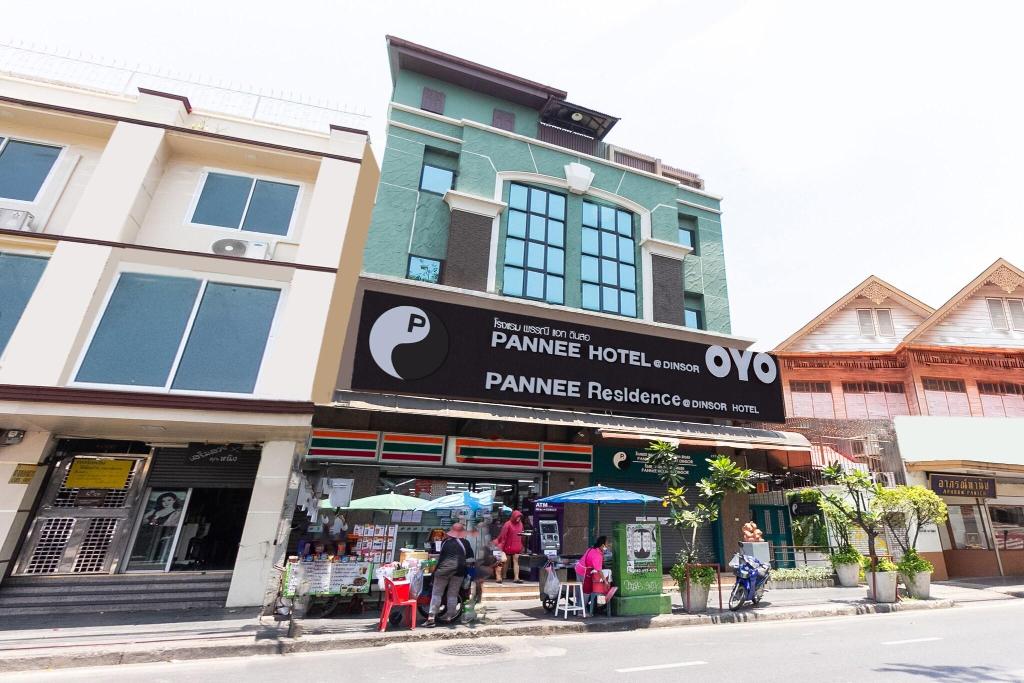 Hotel Super OYO 484 Pannee Residence Khaosan, Thailand, Bangkok. Großes 36
