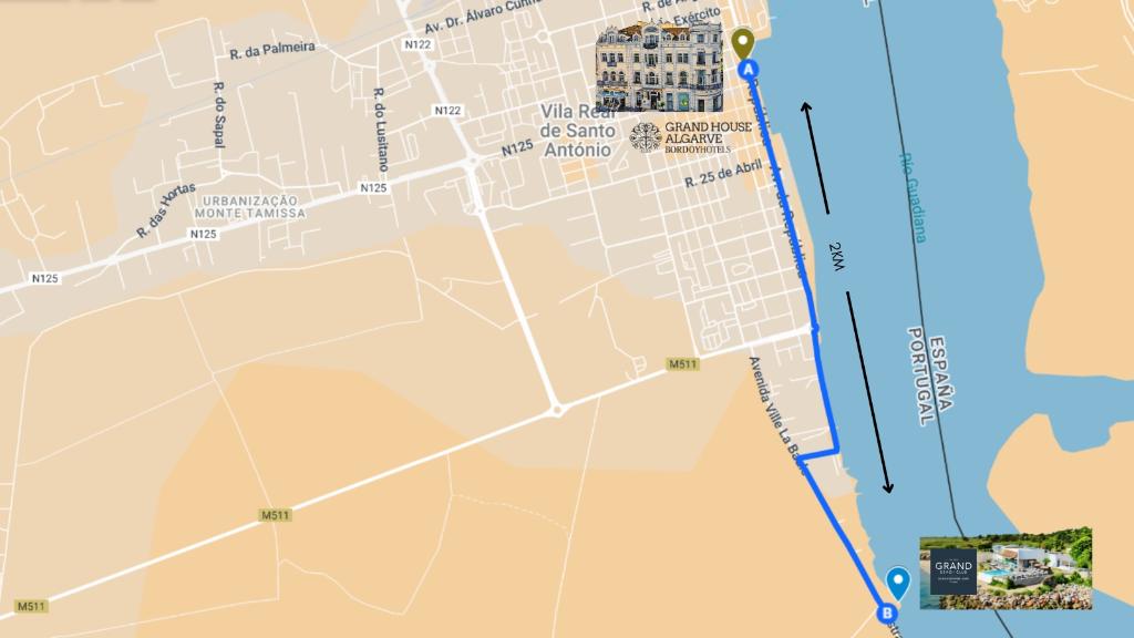 Hotel Bordoy Grand House Algarve, Portugal, Vila Real de Santo Antonio. Großes 54