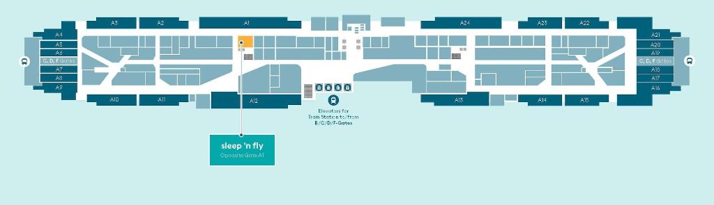 sleep 'n fly Sleep Lounge – Dubai Airport, A-G - General view