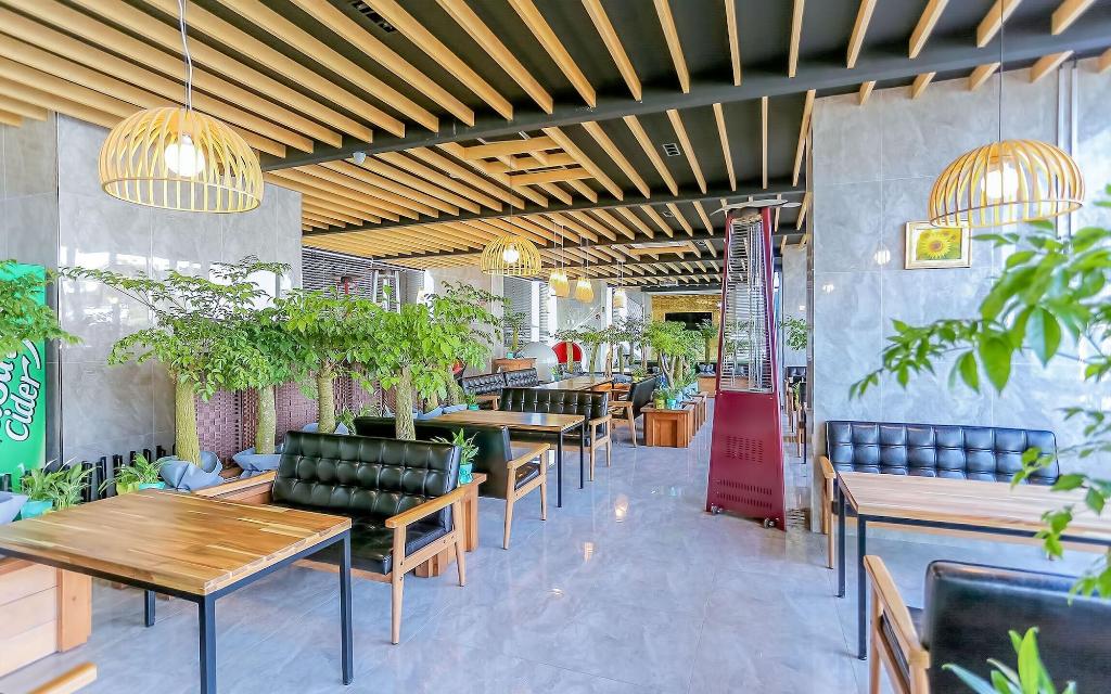 Pohang Pinewave Sea & Spa Pension - Restaurant