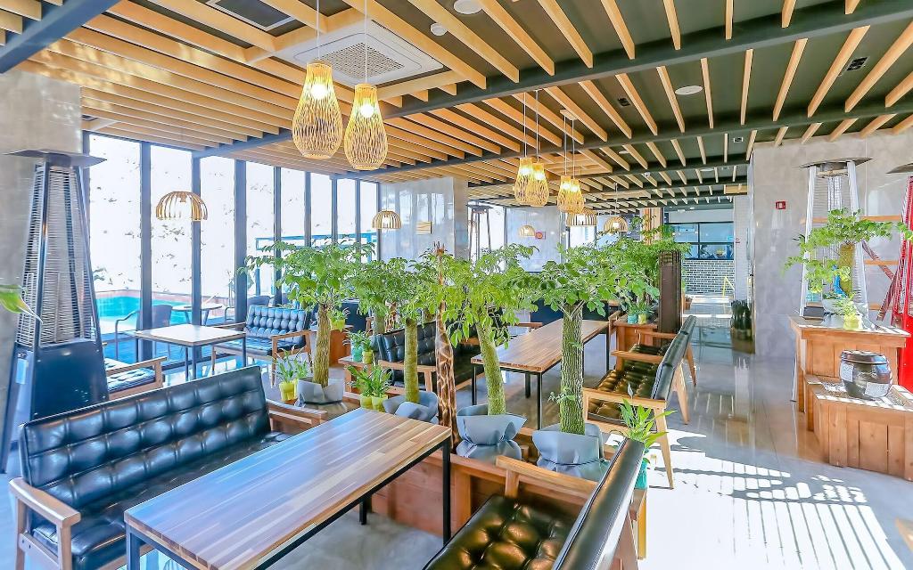 Pohang Pinewave Sea & Spa Pension - Restaurant