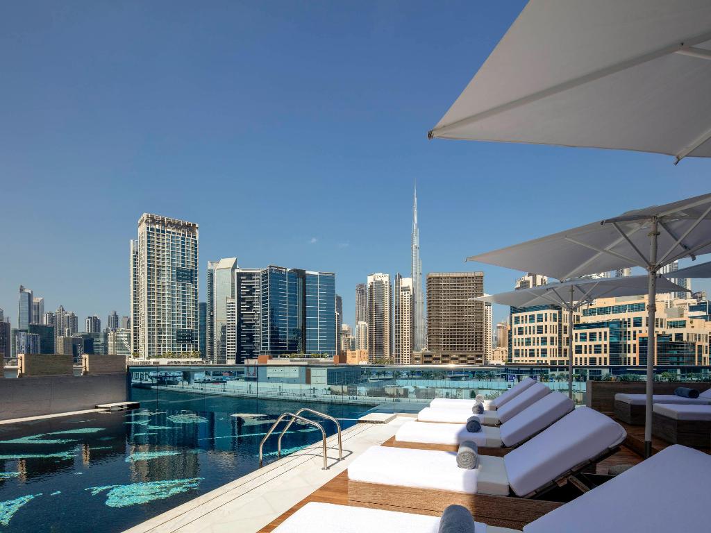 Hotel Hyde Hotel Dubai, Vereinigte Arabische Emirate, Dubai. Großes 93