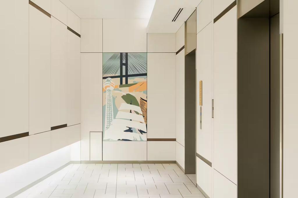the square hotel Yokohama Minatomirai - Lobby
