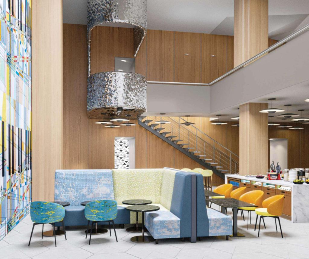 Hotel Hampton Inn New York Times Square, USA, New York City - Manhattan. Großes 18
