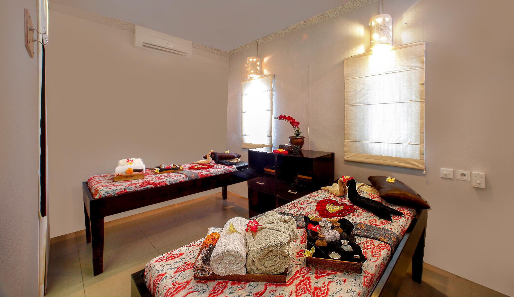radiant hotel spa tuban bali map